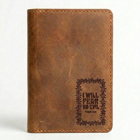 Full grain leather passport cover jordan brown in genuine full-grain cowhide with a clean unprinted finish