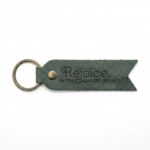 Rejoice in the Lord Always Leather Keychain – Eden Green