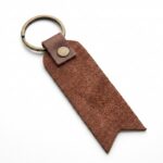 Be Still and Know that I am God Leather Keychain – Jordan Brown — detail 1