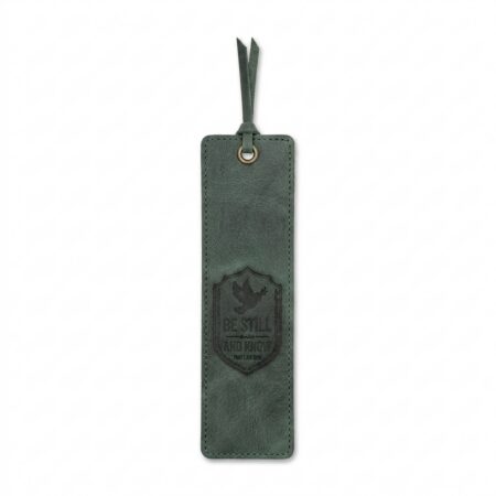 Full Grain Leather Bible Bookmark – Eden Green