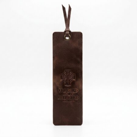 The Lord is my Shepherd Leather Bible Bookmark – Jordan Brown
