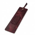Full Grain Leather Bible Bookmark – Pentecost Red — detail 1
