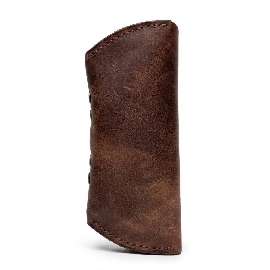 Full Grain Leather Eyeglass Case – Jordan Brown — detail 1