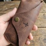 Full Grain Leather Eyeglass Case – Jordan Brown — detail 2
