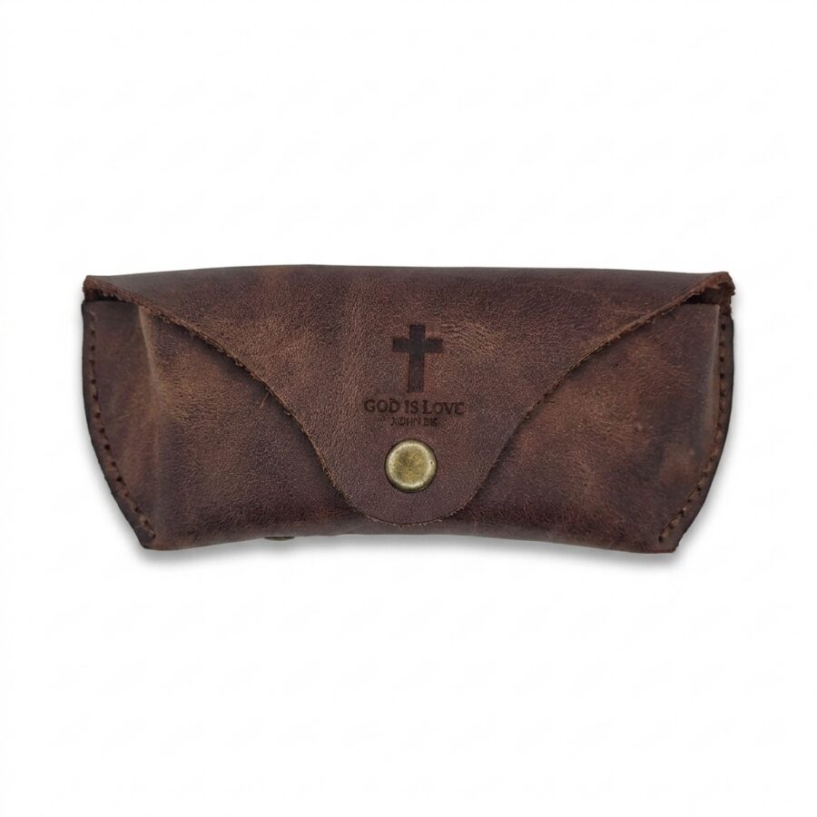 Full Grain Leather Eyeglass Case – Jordan Brown