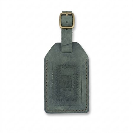 Full Grain Leather Luggage Tag – Eden Green