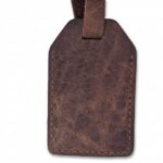 The Lord is My Shepherd Leather Luggage Tag – Jordan Brown — detail 1