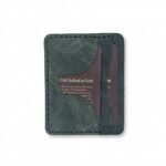 Walk by Faith Leather Mini Card Holder – Eden Green — detail 1