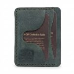 Walk by Faith Leather Mini Card Holder – Eden Green