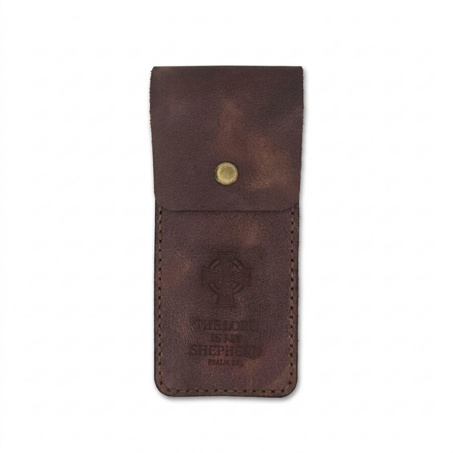 The Lord is my Shepherd Leather Pen Sleeve – Jordan Brown