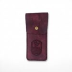 Full Grain Leather Pen Sleeve – Pentecost Red