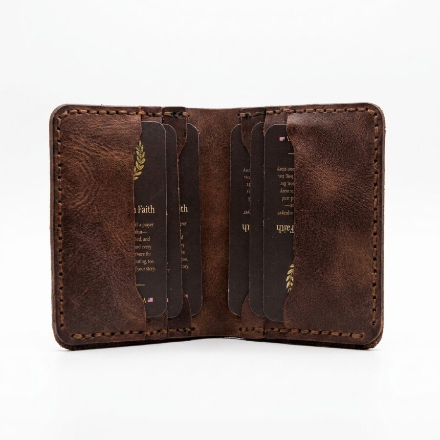 Minimalist Full Grain Leather Wallet – Jordan Brown — detail 1