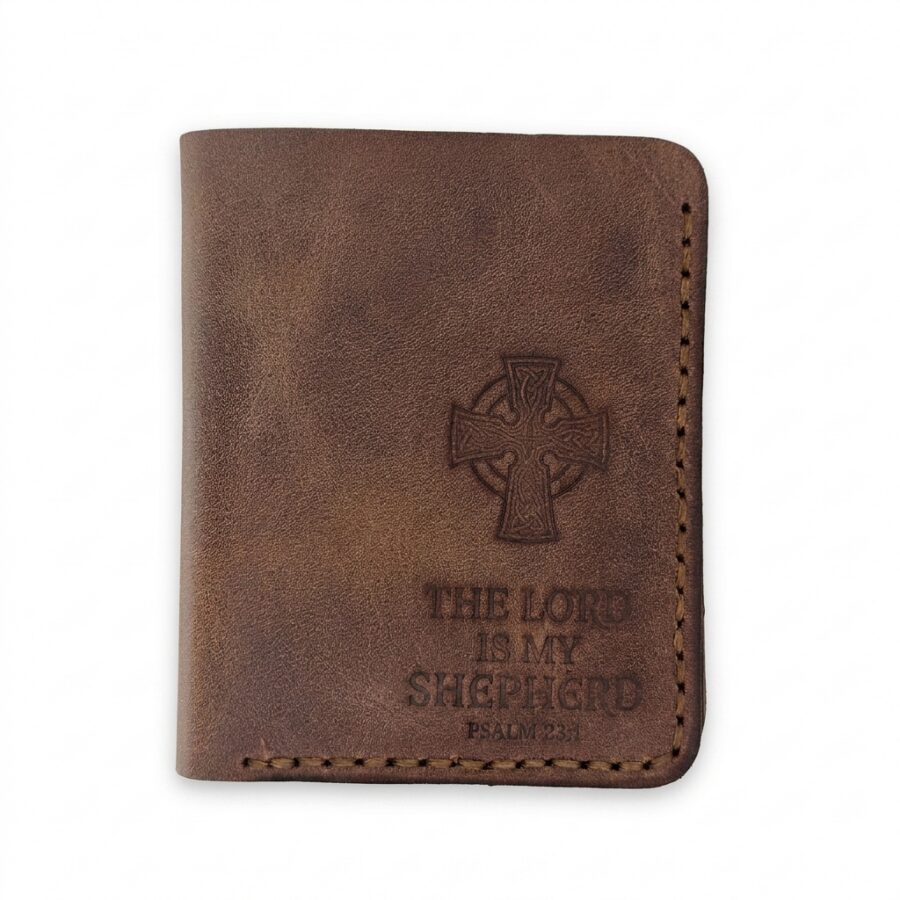 Minimalist Full Grain Leather Wallet – Jordan Brown — detail 2