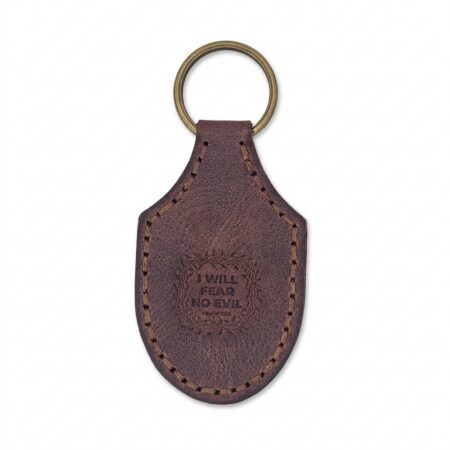 Stitched Full Grain Leather Keychain – Jordan Brown