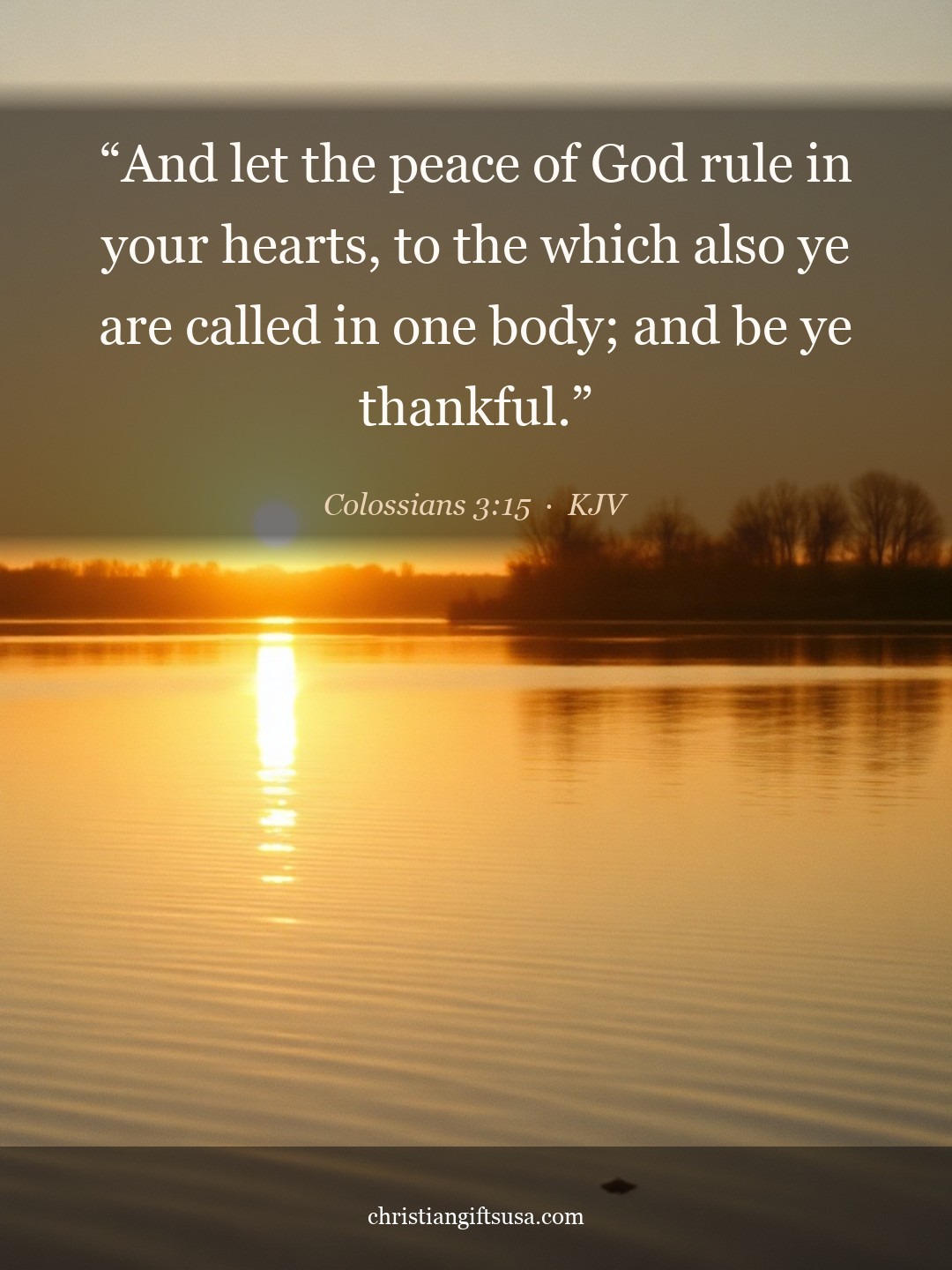 Colossians 3:15 illustrated Bible verse