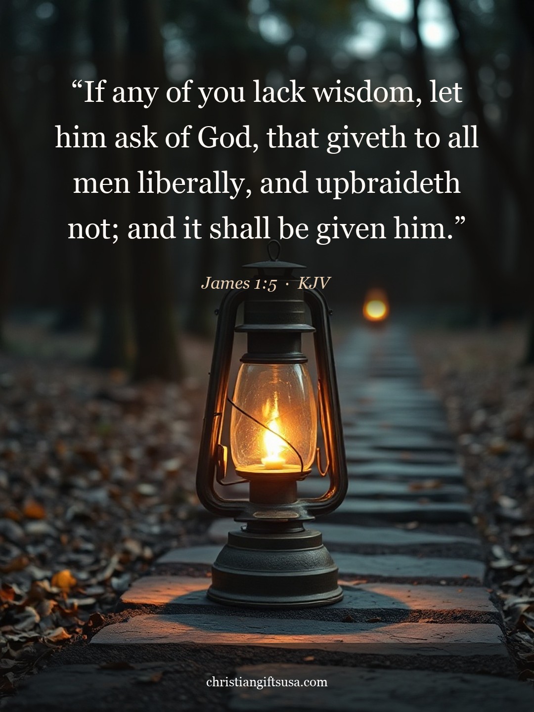 James 1:5 illustrated Bible verse