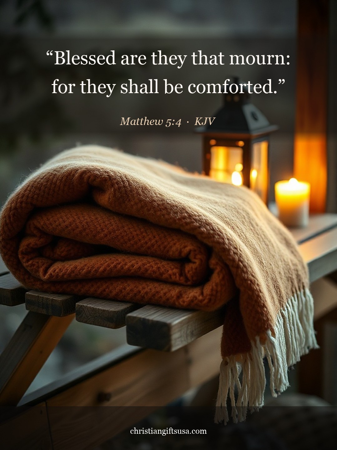Matthew 5:4 illustrated Bible verse