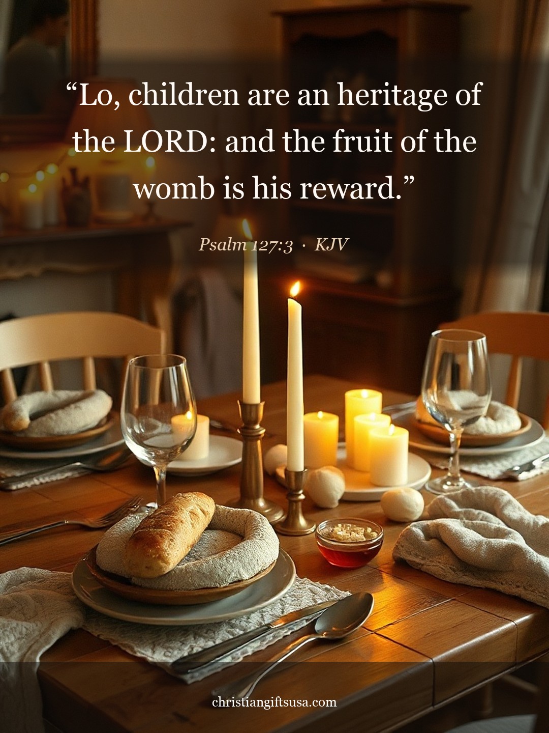 Psalm 127:3 illustrated Bible verse