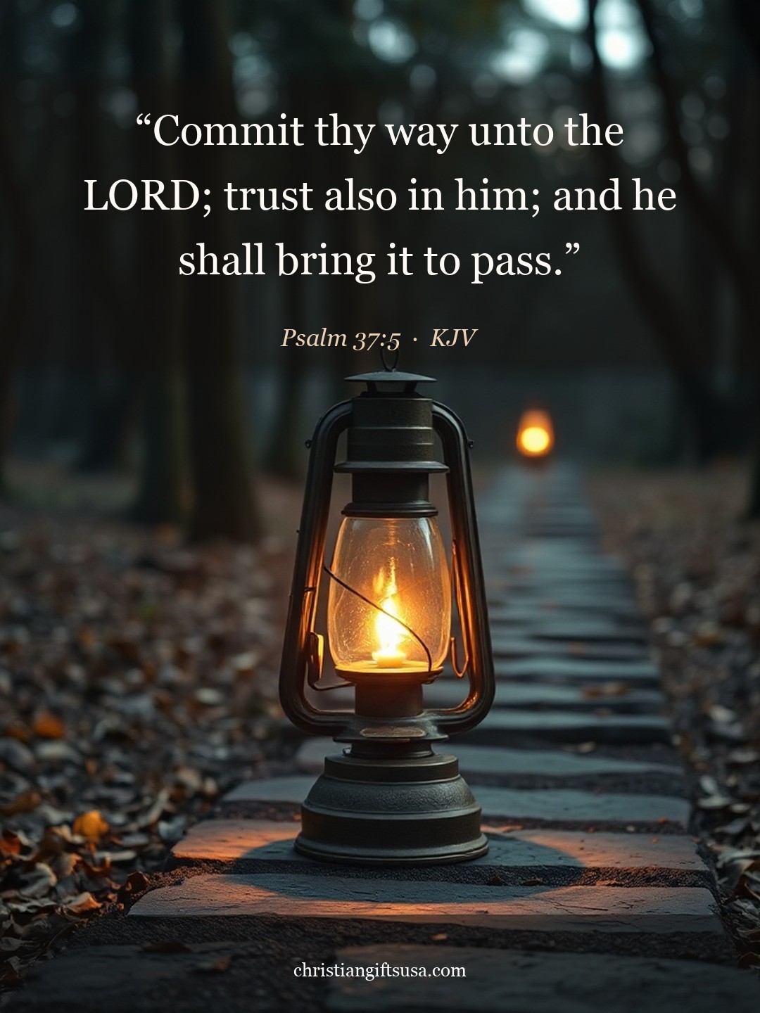 Psalm 37:5 illustrated Bible verse