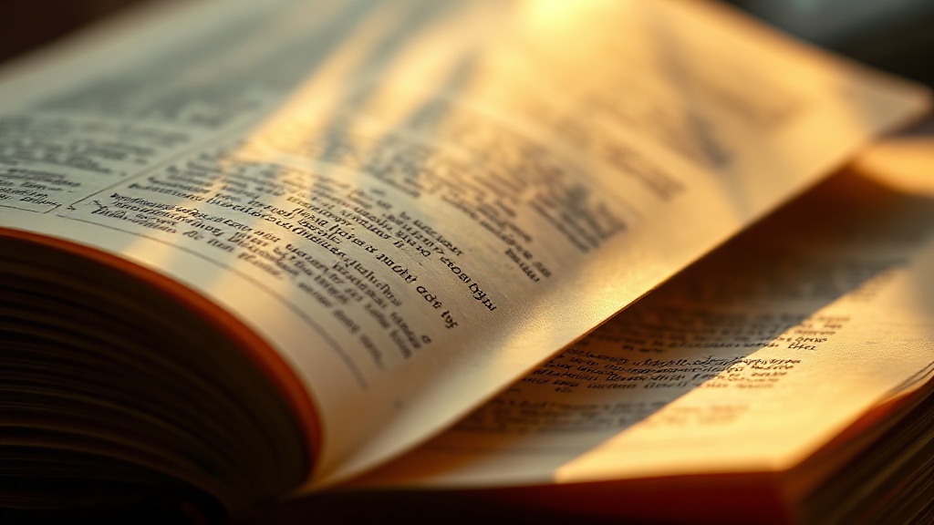 Verse of the Day 2 Close-up of the thin gilt-edged pages of a King James Bible